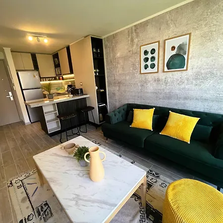 Apartamento Hom I Depto 1D1B Santiago Cerca Del Movistar Arena